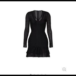 Stunning Parker brand black dress. Flirty and feminine. Size 8 but fits like a 6